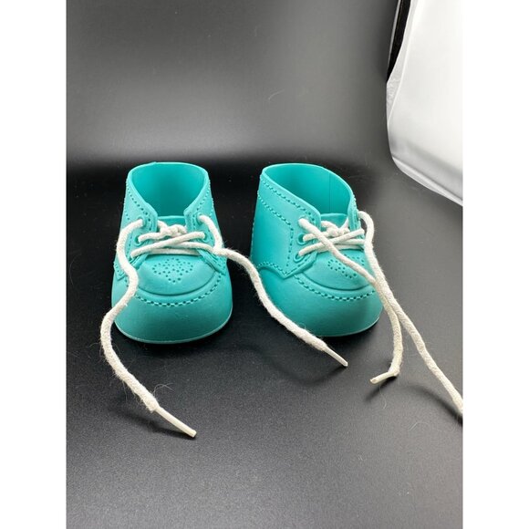 Cabbage Patch Kids Doll Blue Shoes Fits Original Size Dolls 1980s Oxford - Picture 2 of 8